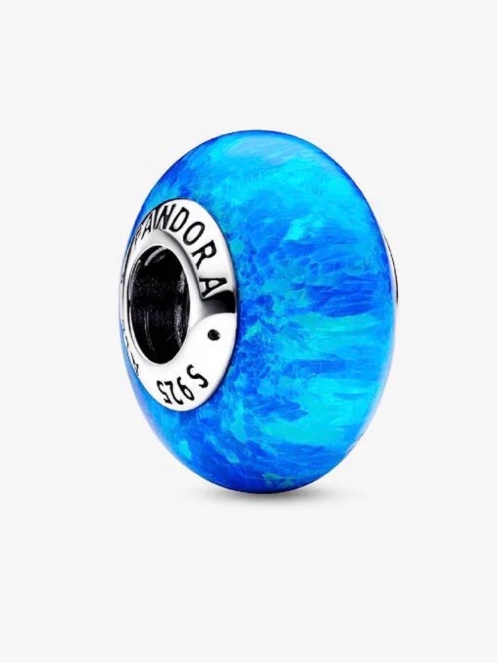 Pandora Opalescent Ocean Deep Blue Charm